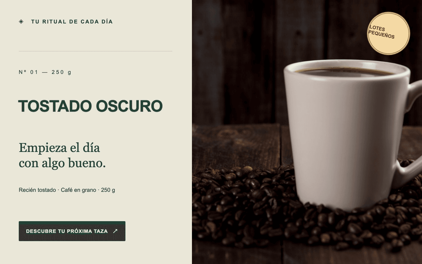 Promociones: Después — TOSTADO OSCURO