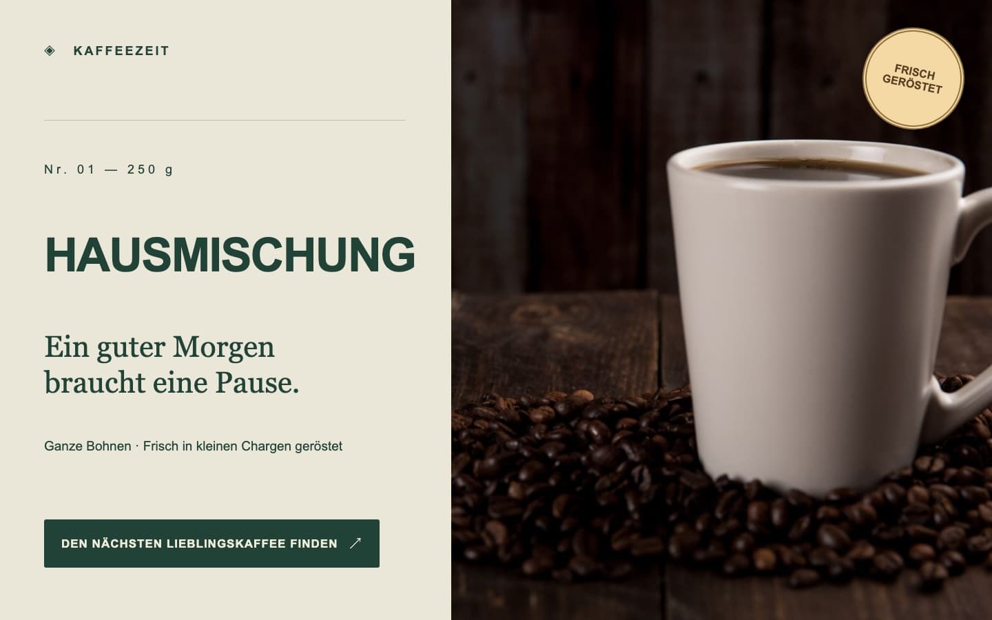 Produktmotive: Vorher — HAUSMISCHUNG