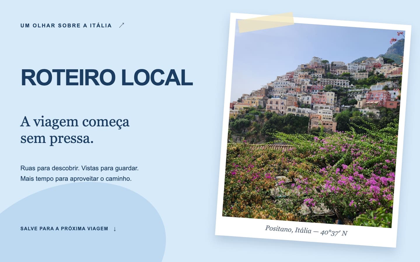 Posts para redes sociais: Antes — ROTEIRO LOCAL